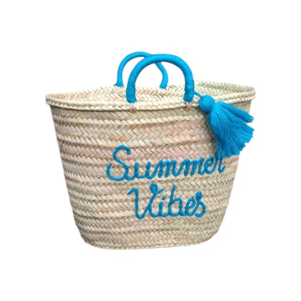 Strandtas Summer Vibes Blauw