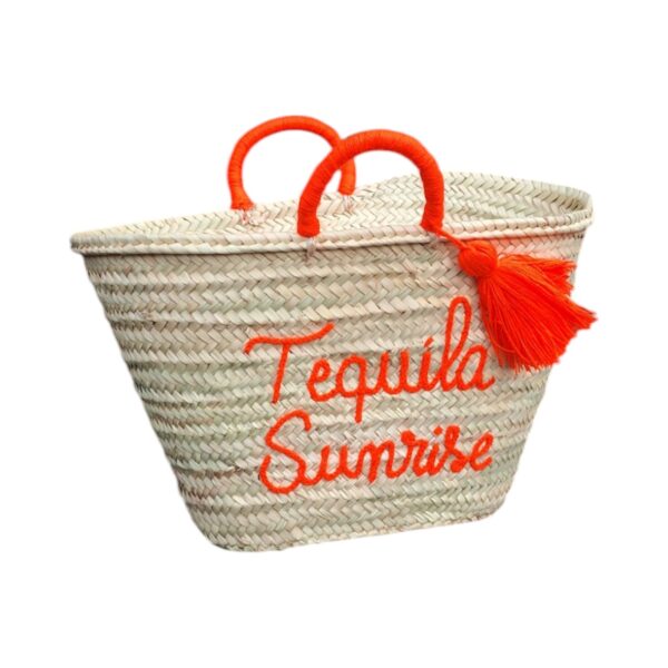Strandtas Tequila Sunrise Oranje