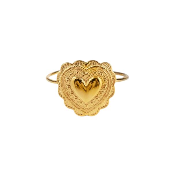 Ring Sello Corazón