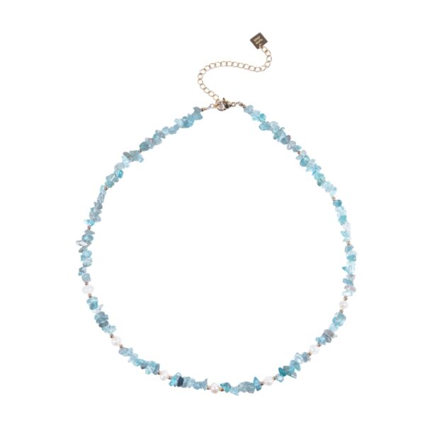 Halsketting Apatiet Blauw
