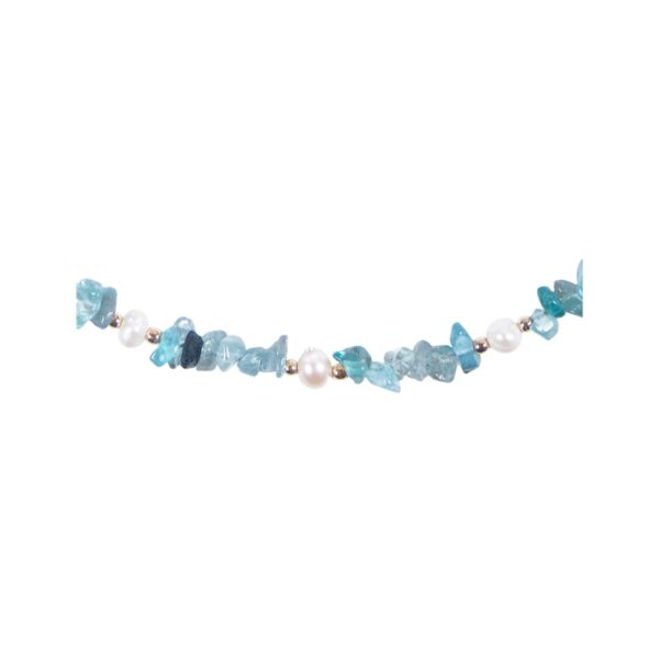 Halsketting Apatiet Blauw - Afbeelding 2