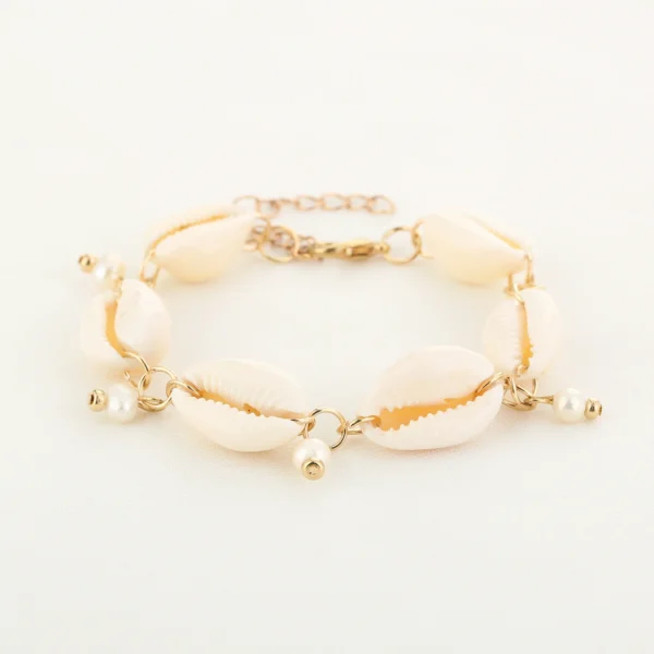 Armband Schelp & Parel - Afbeelding 2