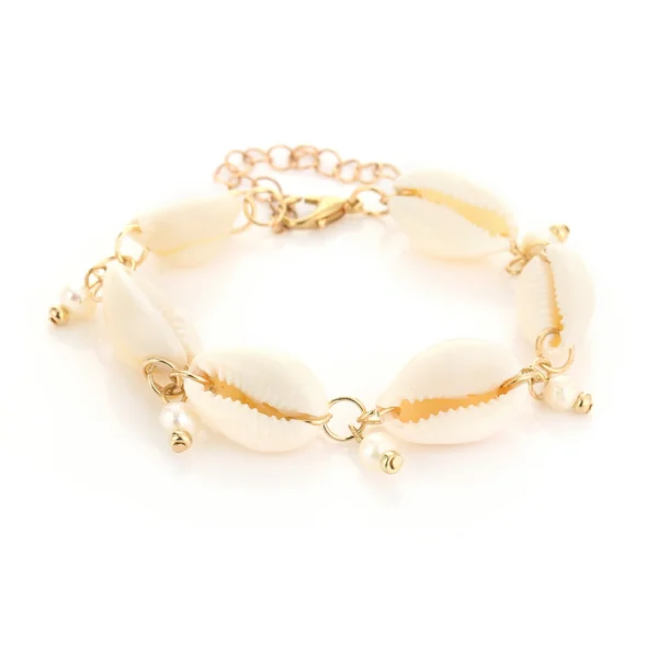 Armband Schelp & Parel