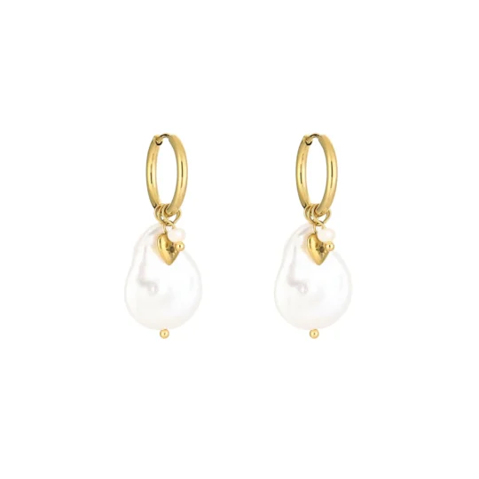 Oorbellen Parel & Hart - Michelle Bijou