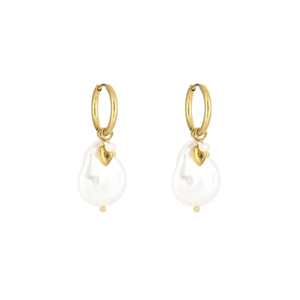 Oorbellen Parel & Hart - Michelle Bijou