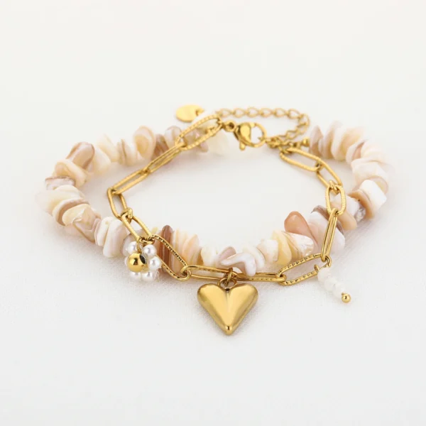 Armband In Love Goud - Afbeelding 2
