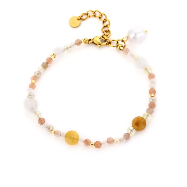 Armband Kraaltjes Pastel Beige