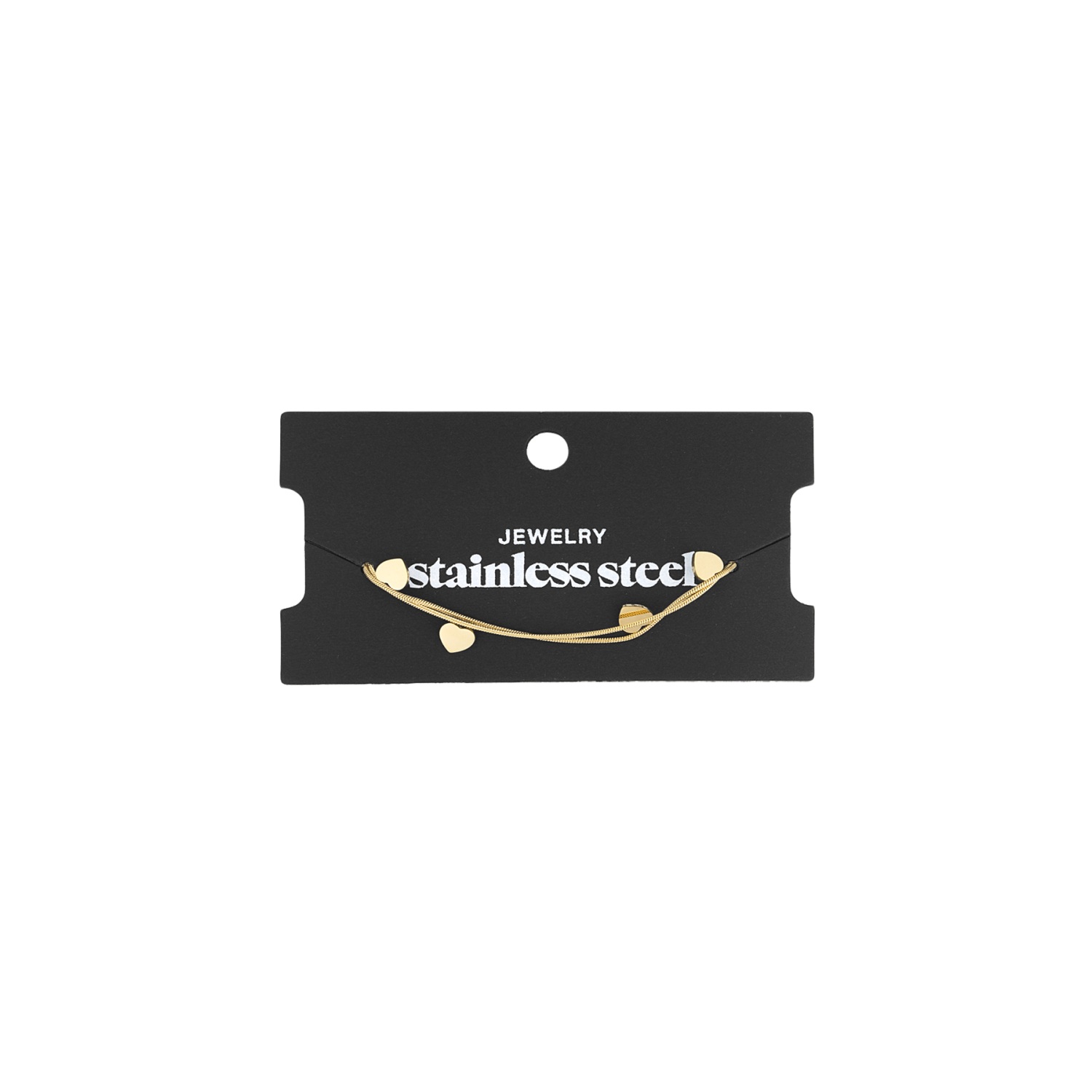 Armband Layered Hartjes Goud - Afbeelding 3